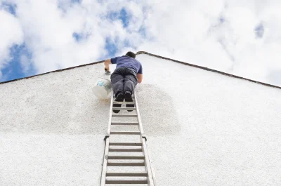 Peinture extérieure à Nervieux — façades et ravalement